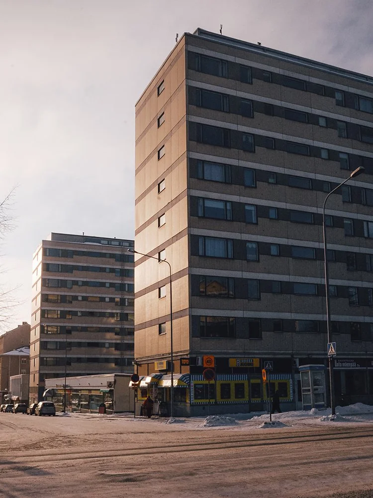 Puhelinkioski Amurissa. Satakunnankatu Tampereella