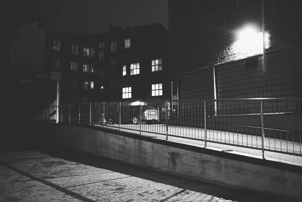 Valokuvia Ratinasta. Mustavalkoinen Tampere