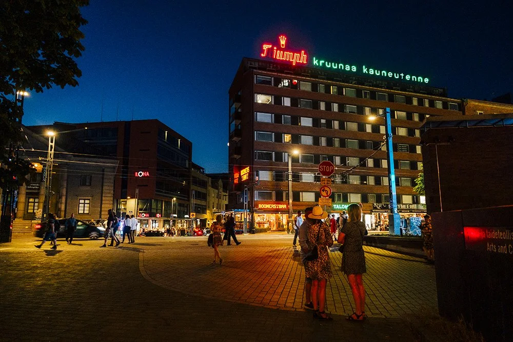 Yöelämää Tampereella - Valokuvia Kyttälästä