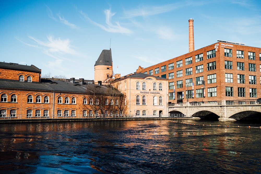 Valokuvia Tammerkoskelta Frenckell ja Finlayson