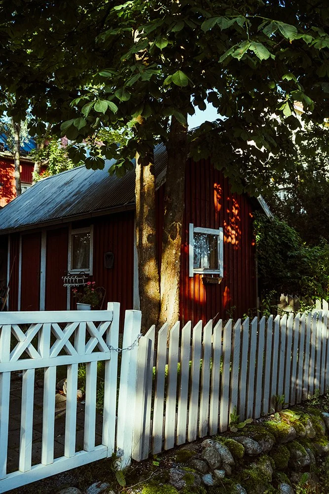 Kaunis kesäaamu Tampereen Pispalassa