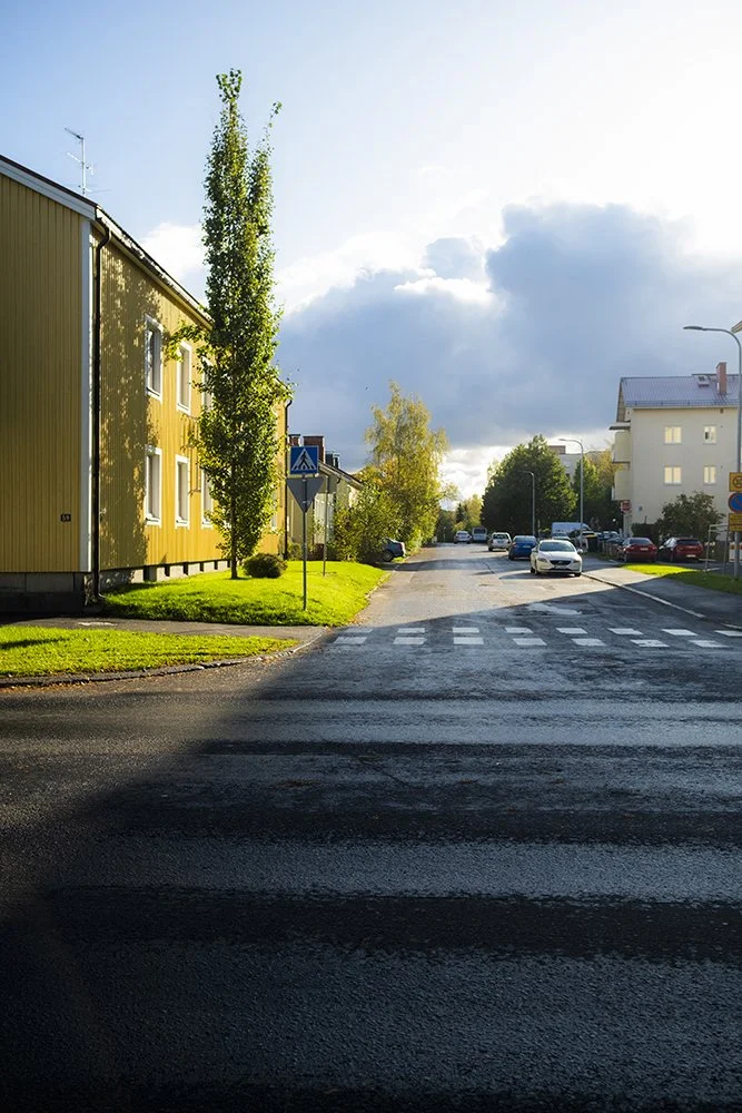 Valokuvia Härmälästä. Valokuvia Nuolialantieltä.