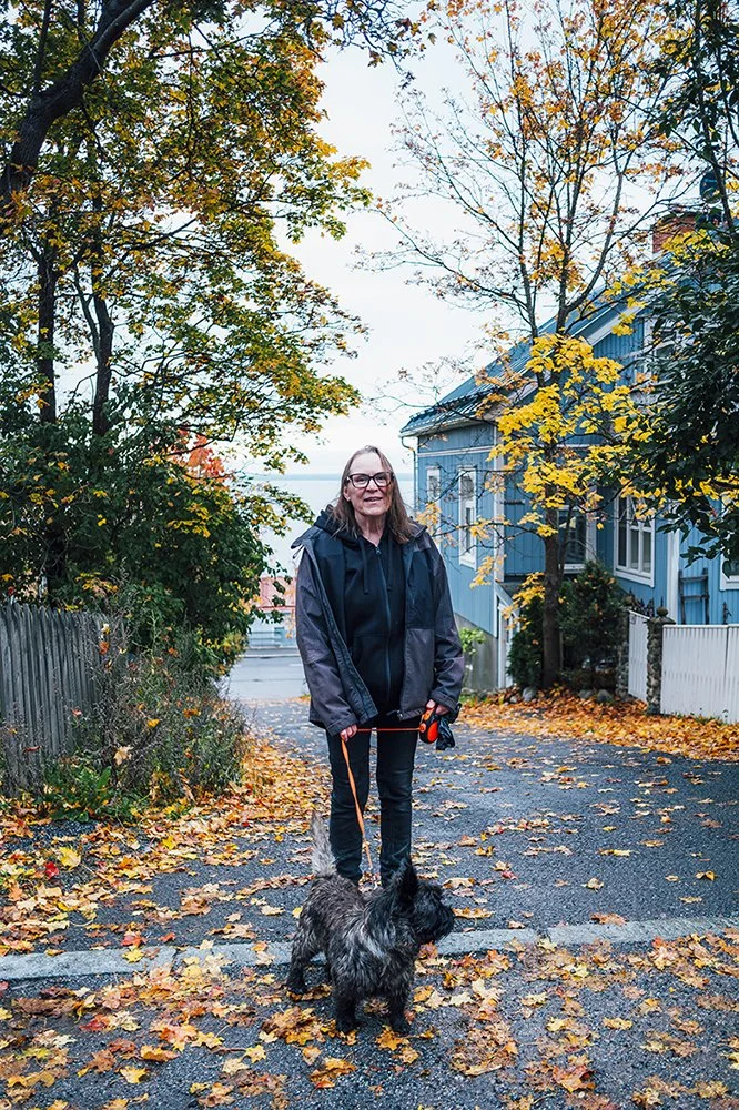Ihmisiä Tampereen Pispalassa