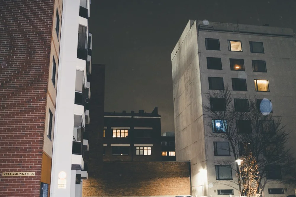 Valokuvia Vellamonkadulta. Tampereen Tammela