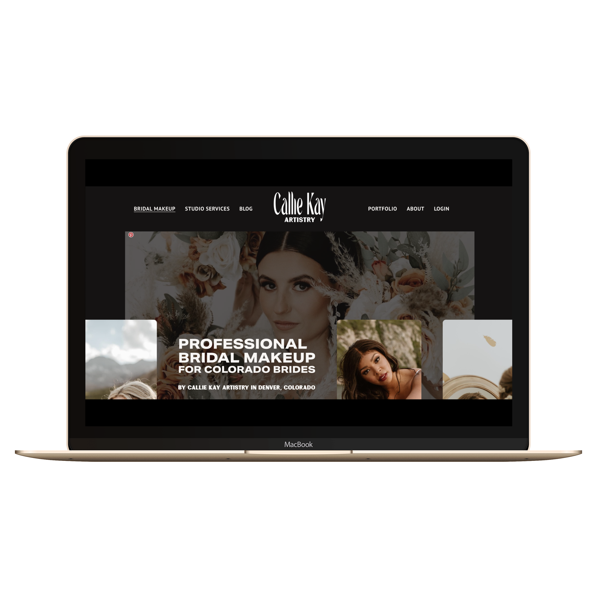 Callie Kay Bridal Makeup Artistry - website mock up - laptop.png