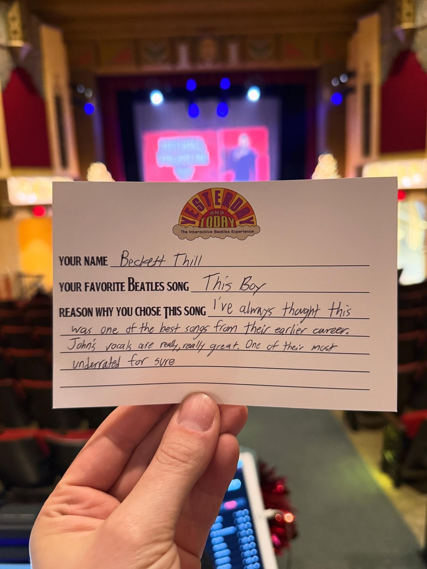 &ldquo;I&rsquo;ve always thought this was one of the best songs from their earlier career. John&rsquo;s vocals are really really great. One of their most underrated for sure.&rdquo; - Beckett