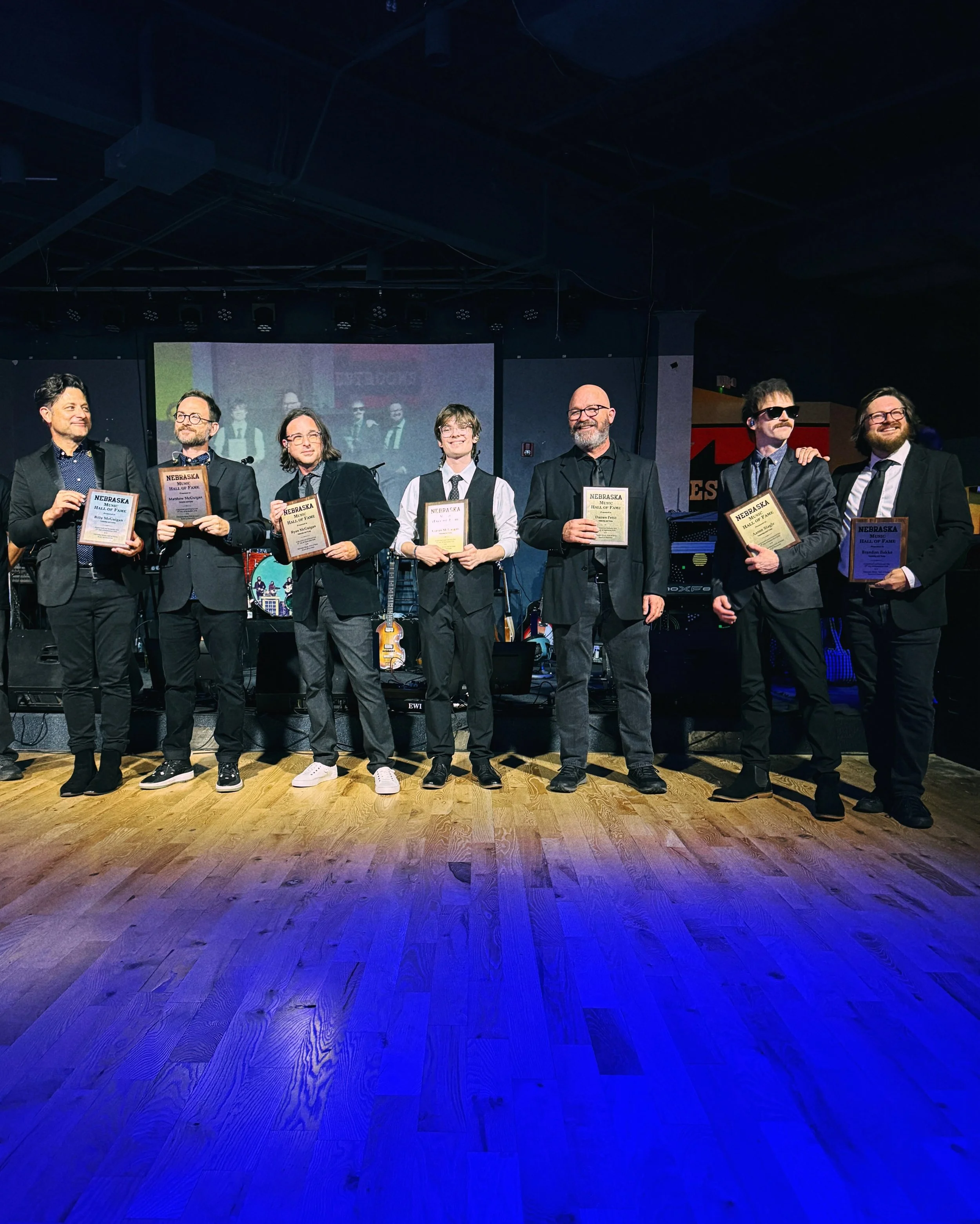 The newest members of the Nebraska Music Hall of Fame!
