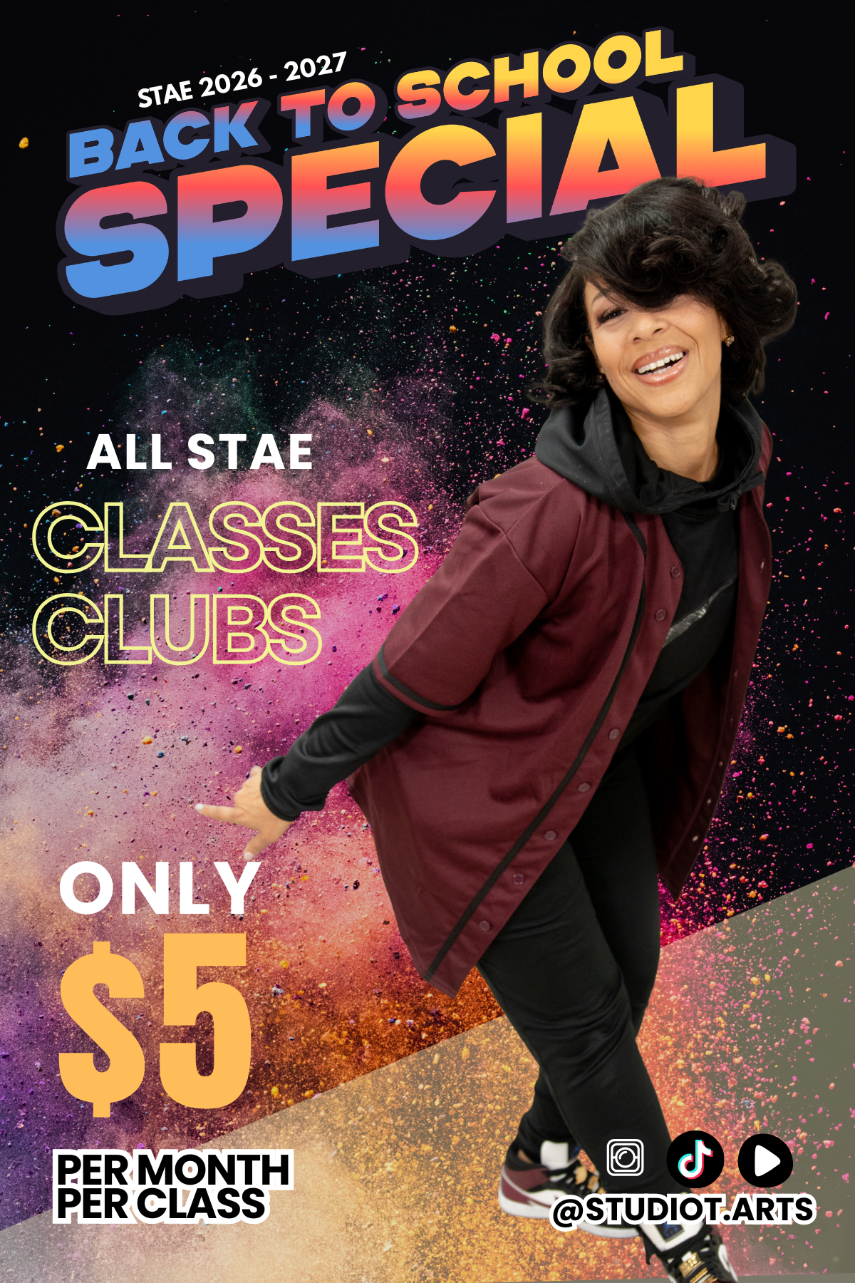 $5 Classes & Clubs | August Promo