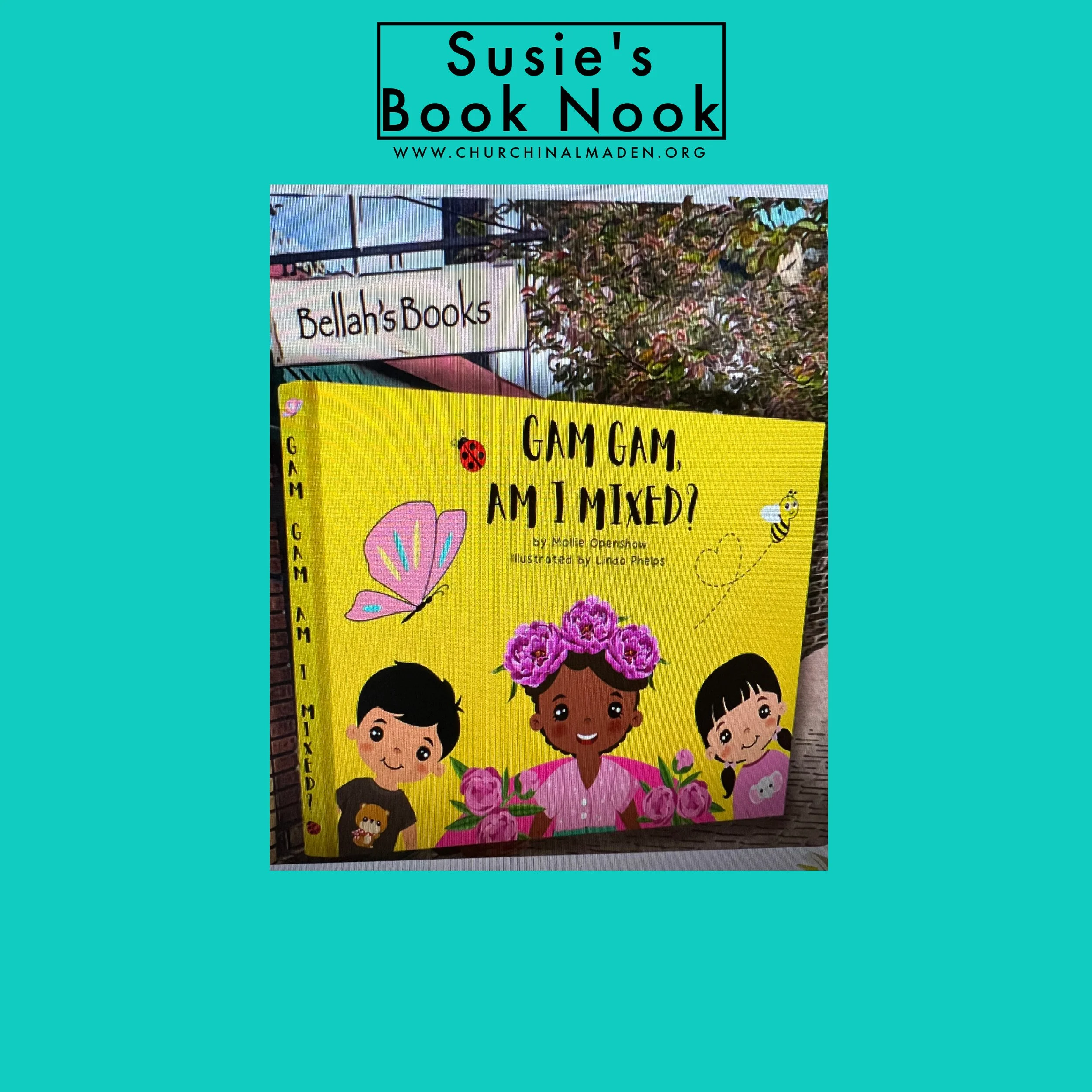 Susie’s Book Nook - Children’s Book Reviewed: “Gam Gam Am I Mixed?” by Mollie Openshaw