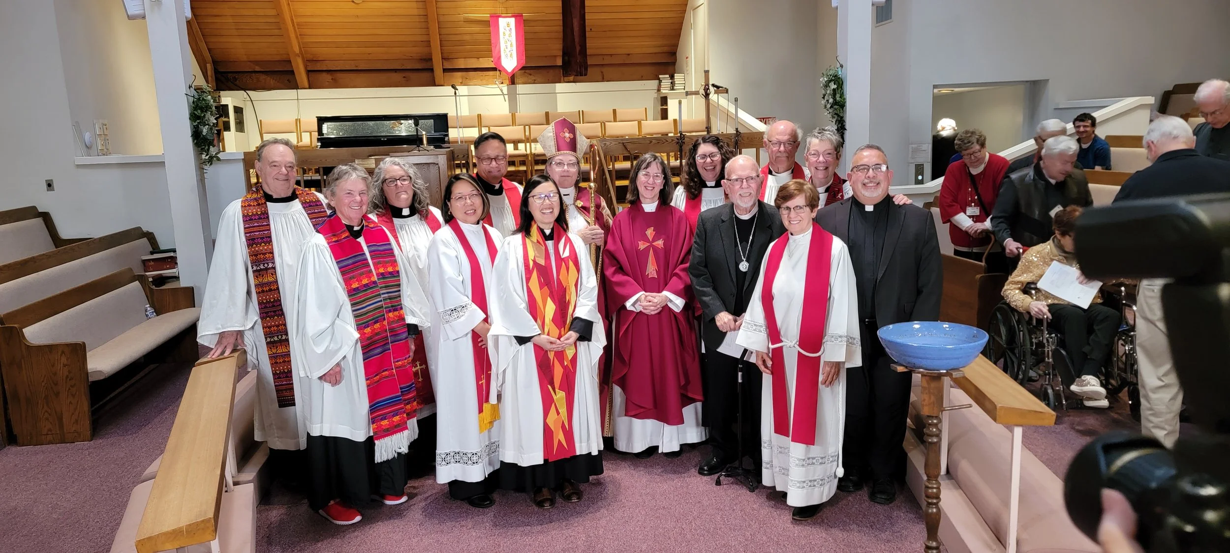 The arrival of Rev. Karen Cuffie (February 23, 2025)