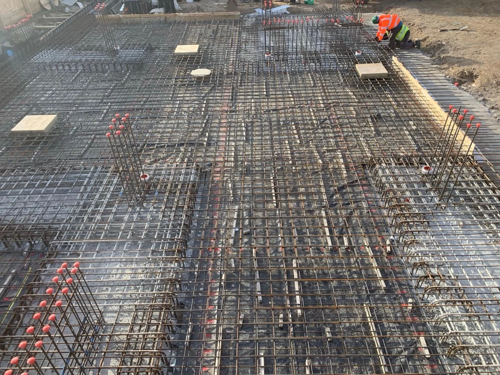 Reinforced Concrete Foundations & Steel Fixing Works