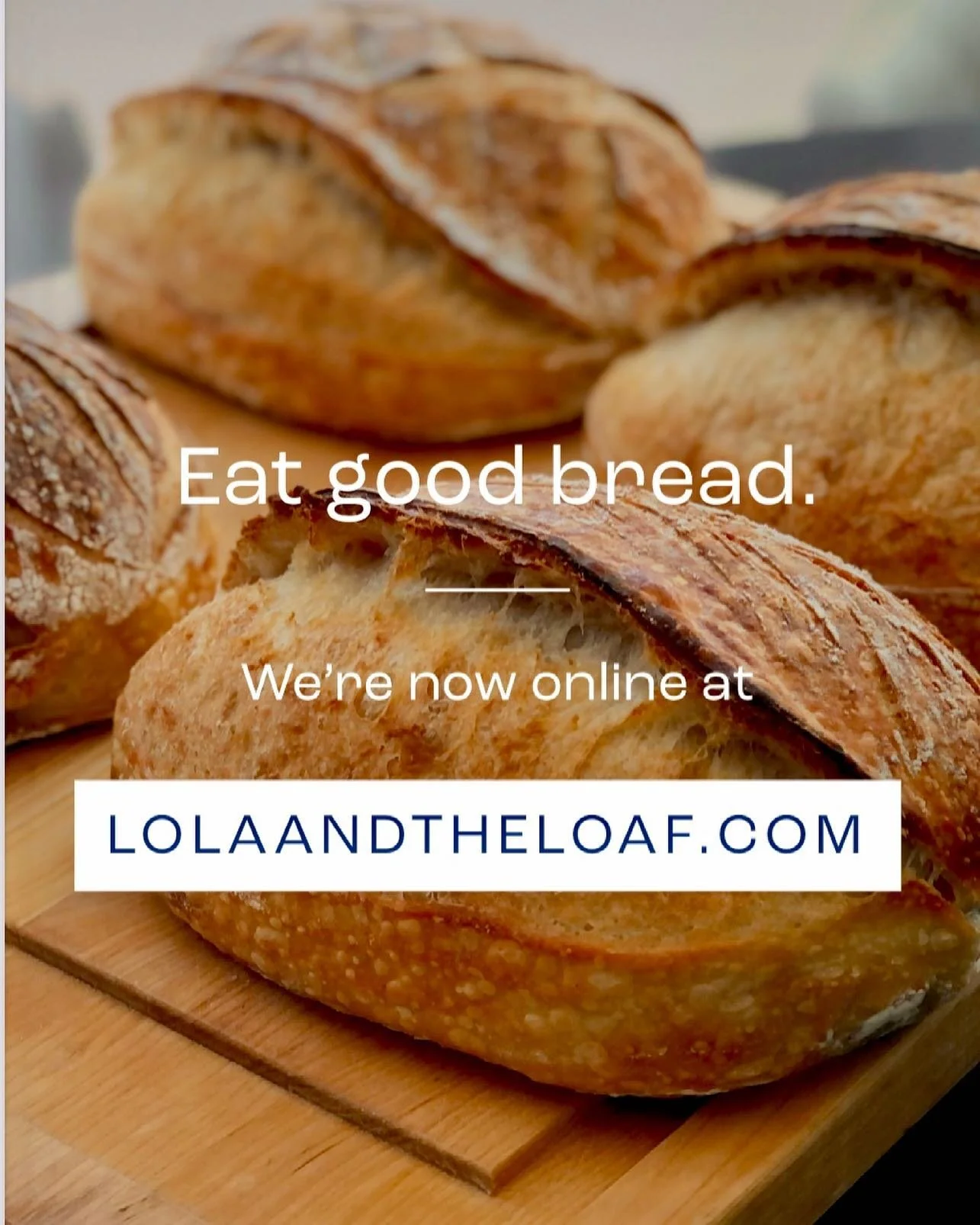 Friends - if you haven&rsquo;t heard - you can now order direct at our new website https://www.lolaandtheloaf.com/ where you can custom order homemade organic sourdough breads, sweet/savory loaves, amazing sourdough scones or even 6-strand challah to