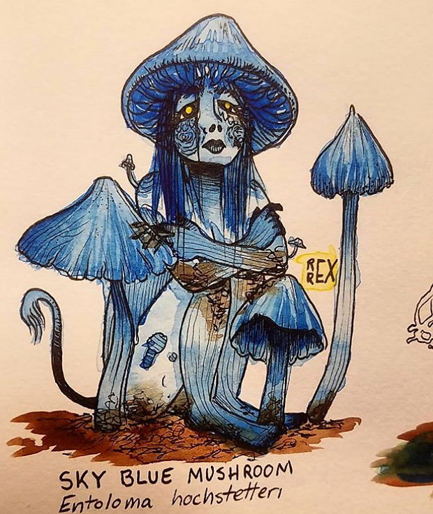 Mushroom Girl #4, 2019