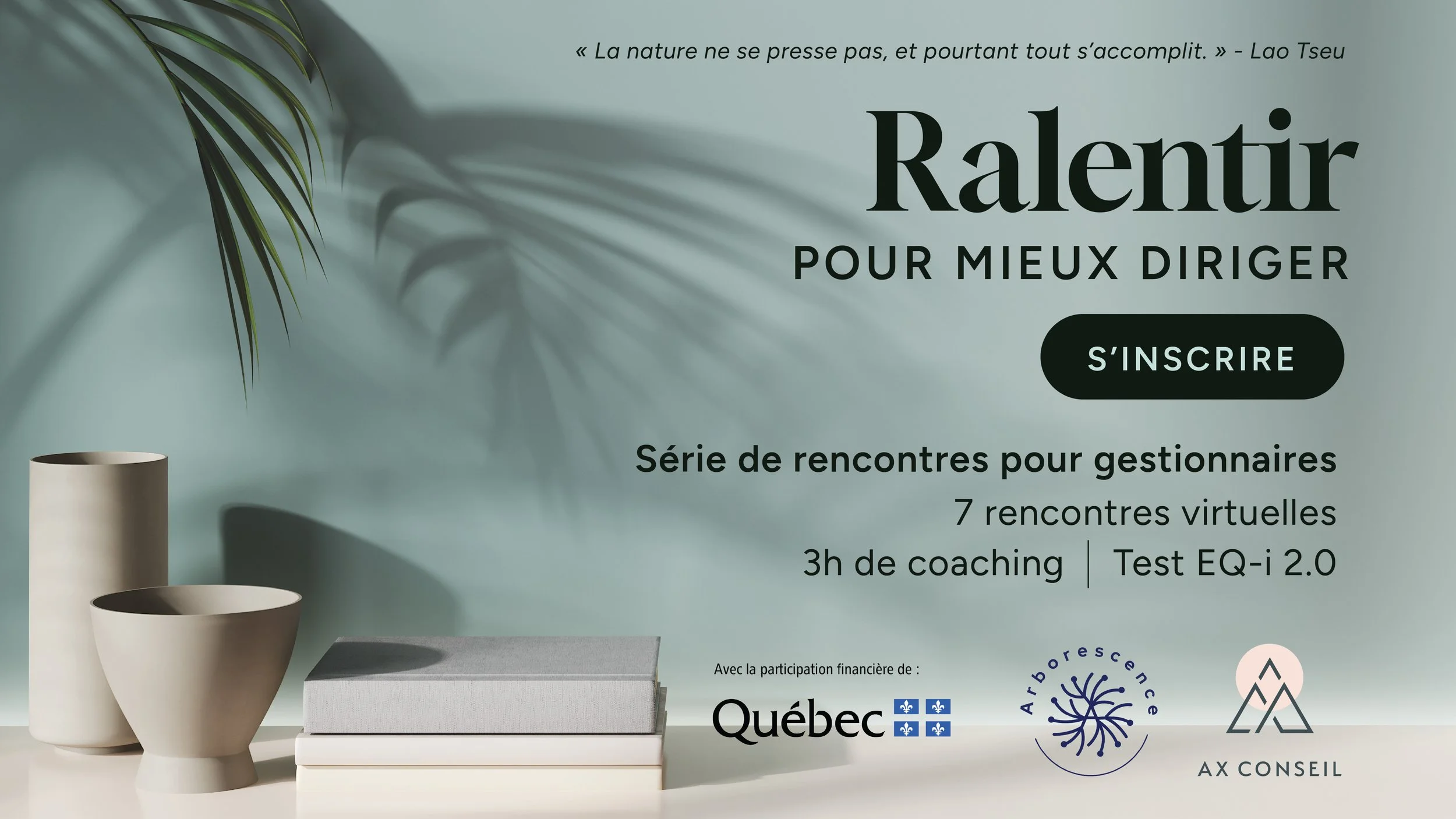 Formation en leadership pour gestionnaires | Ralentir pour mieux diriger
