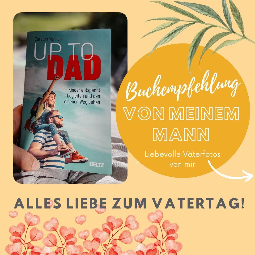 Lies jetzt warum wir &bdquo;Up to Dad&ldquo; als SO wertvoll empfinden

Heute m&ouml;chte ich meinen Mann hier zu Wort kommen lassen. Er hat vor kurzem ein bindungsorientiertes Buch f&uuml;r V&auml;ter gelesen. 

In meiner Wahrnehmung zielt ein Gro&s