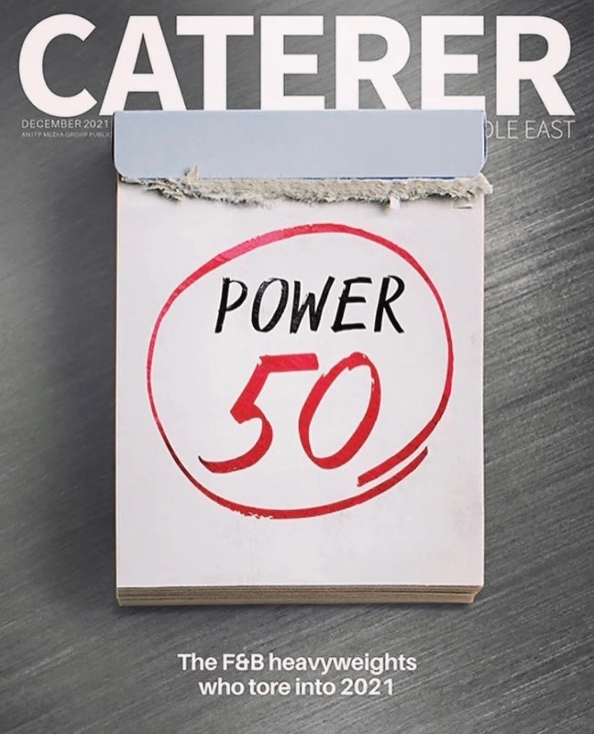 Chef New: Caterer Middle East Power 50 List 2021