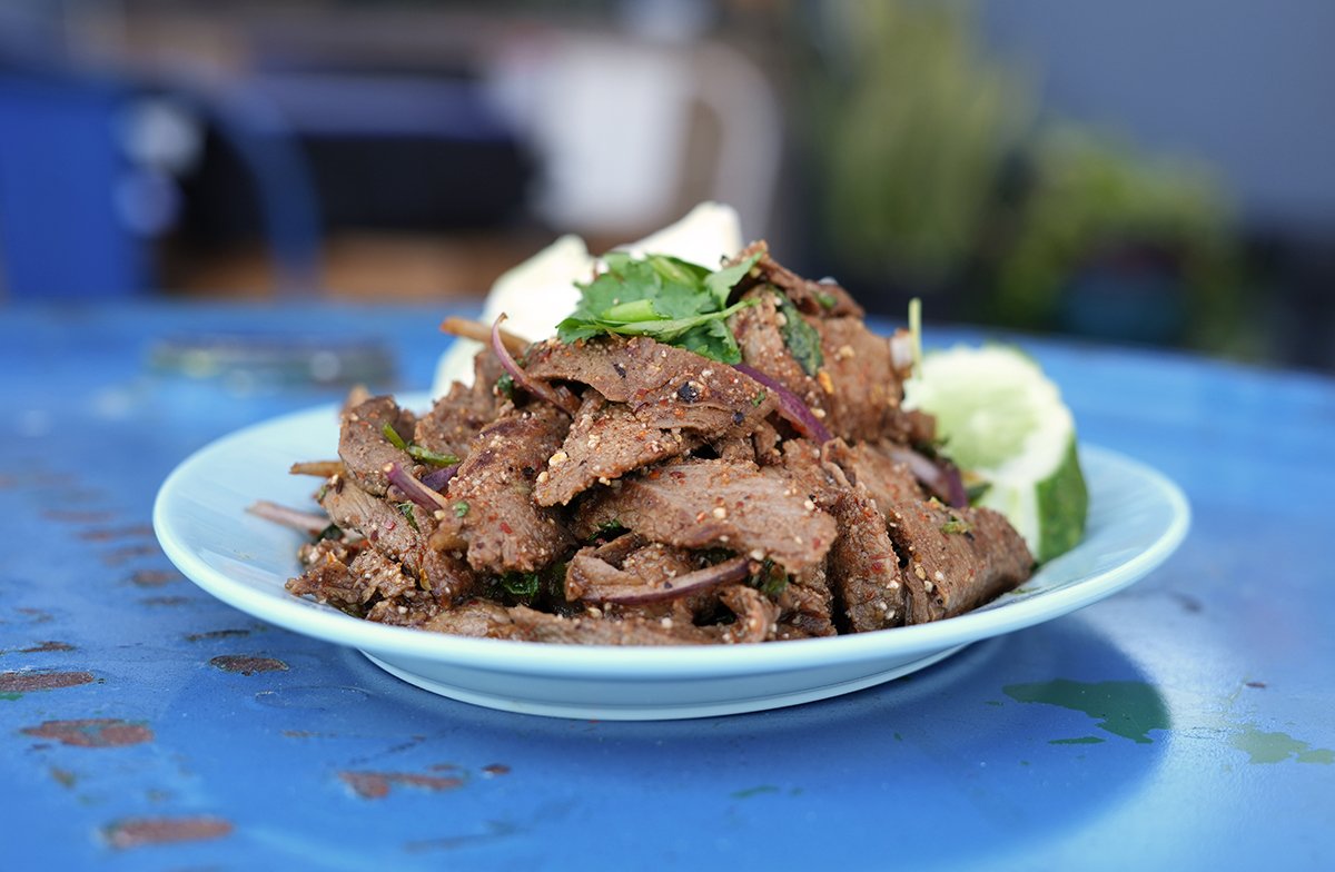 Nam Tok Nua (Grilled Beef Salad)