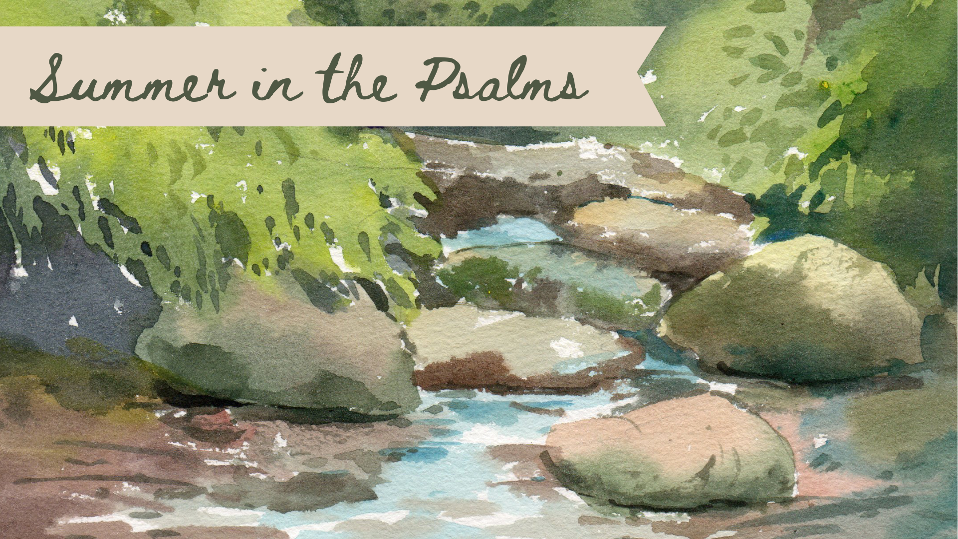 God’s Blessing, Our Praise