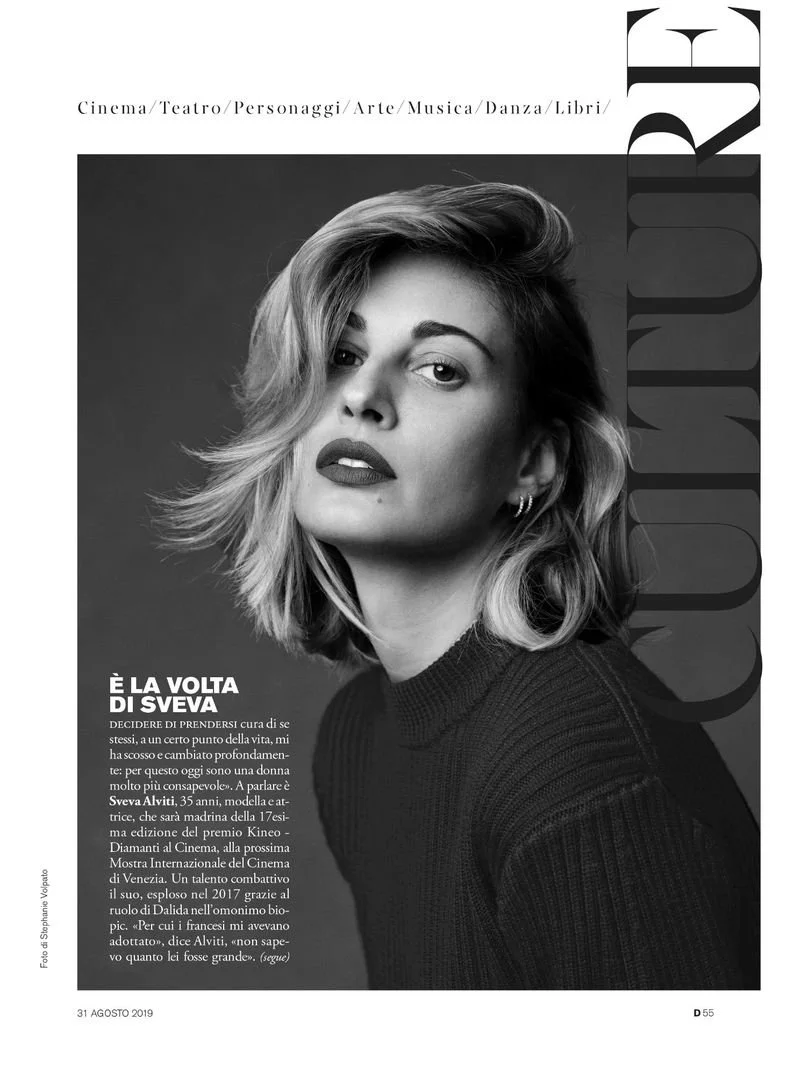 Sveva Alviti / D Repubblica