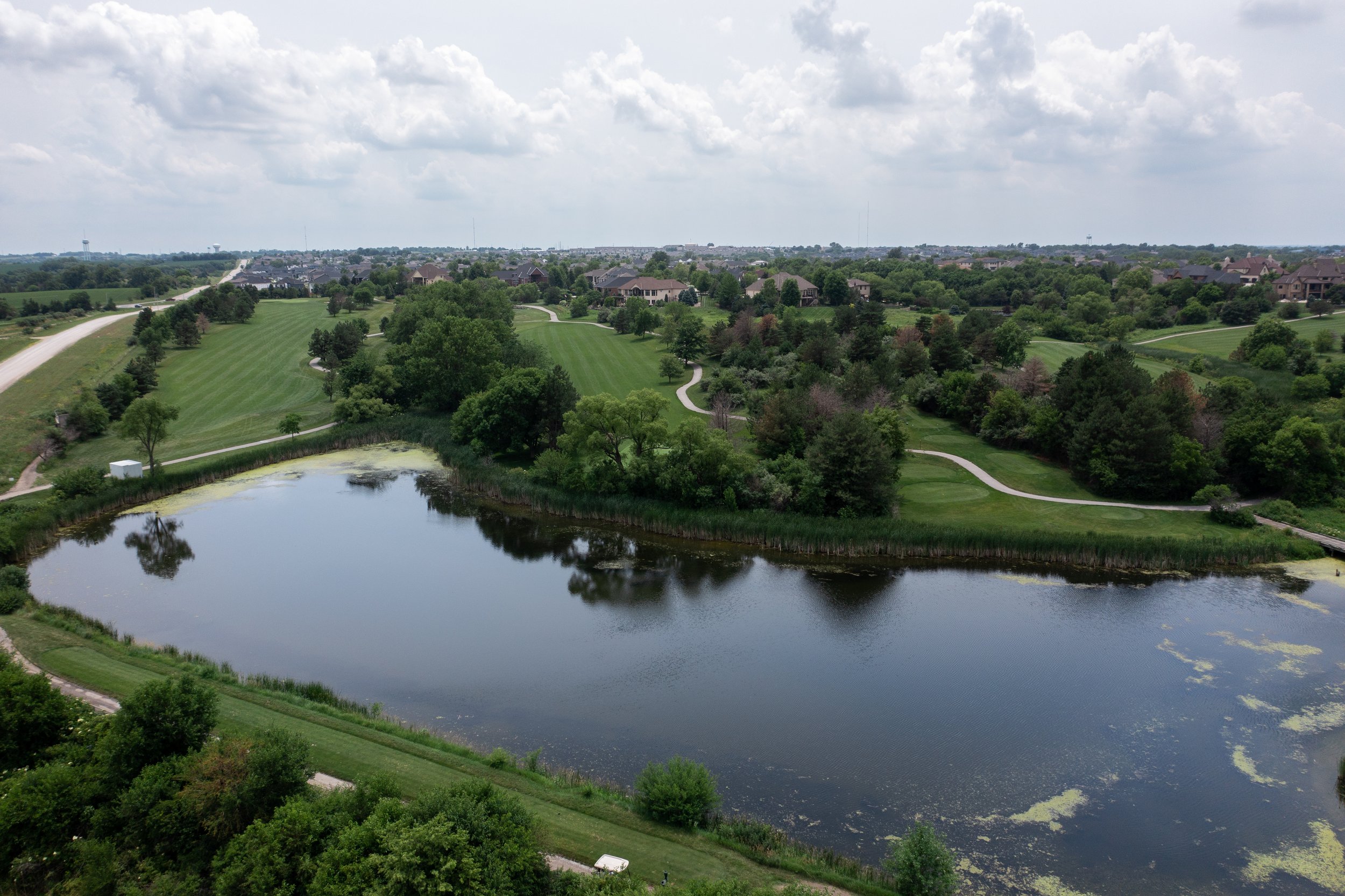 defeat Mediate Tropical MTD Aerial Photography — Golf Course Aerial Photography - Best in Omaha