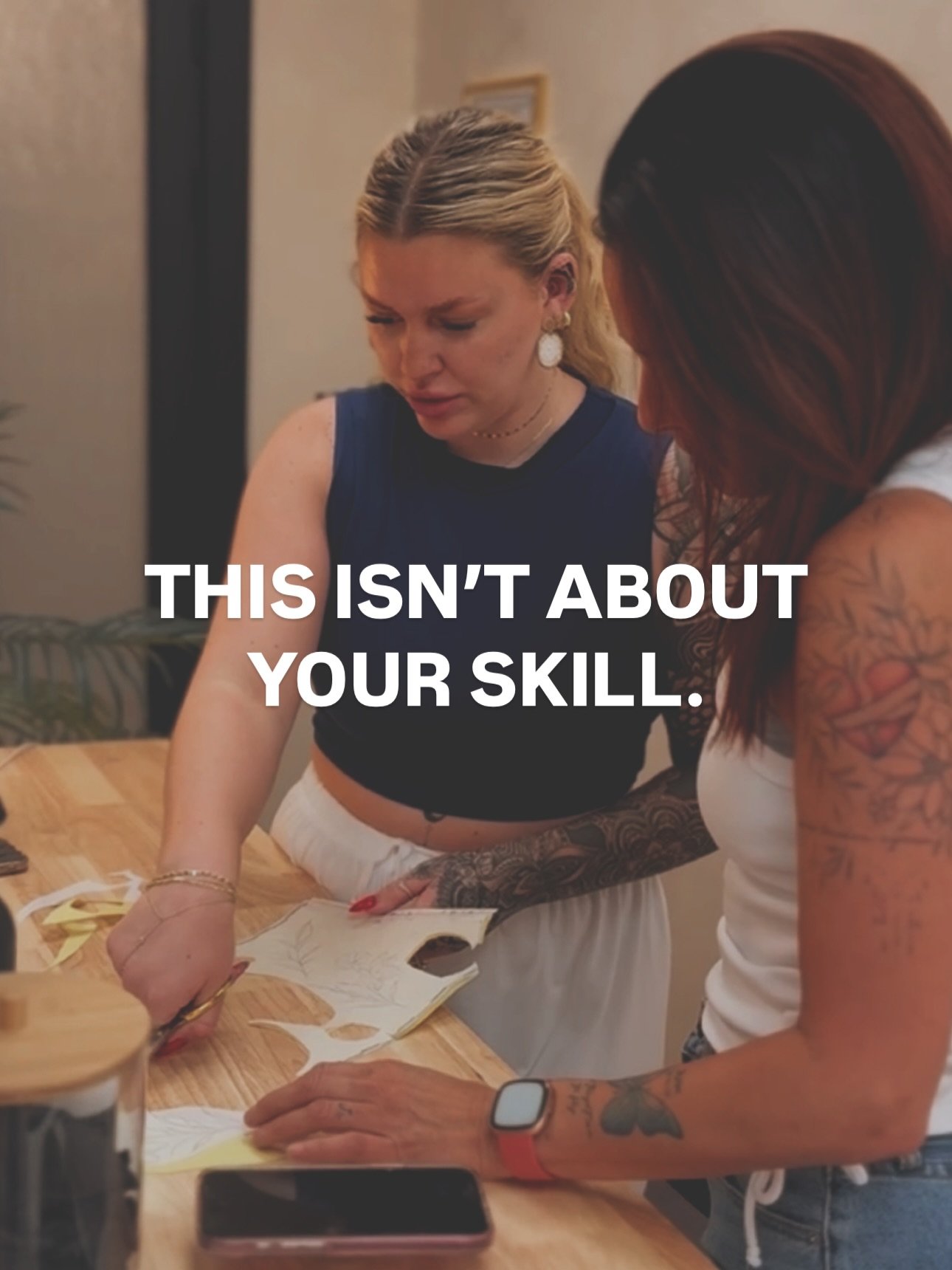 NOTHING ABOUT YOUR WORK NEEDS TO CHANGE.
But the room you do it in? That&rsquo;s everything.

Freedom doesn&rsquo;t come from working harder. It comes from choosing an environment that doesn&rsquo;t drain you. One that supports your energy instead of