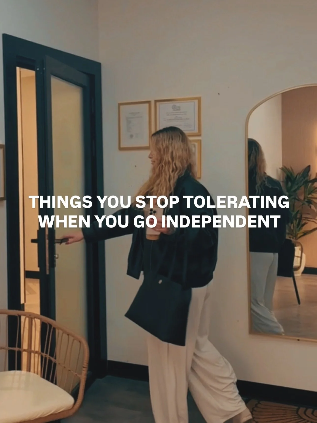 Outgrowing isn&rsquo;t disloyal. It&rsquo;s a signal. You don&rsquo;t wake up one day wanting more for no reason. You wake up because what once fit&hellip; doesn&rsquo;t anymore. 

Independence changes what you&rsquo;re willing to accept.
⏰ Your time