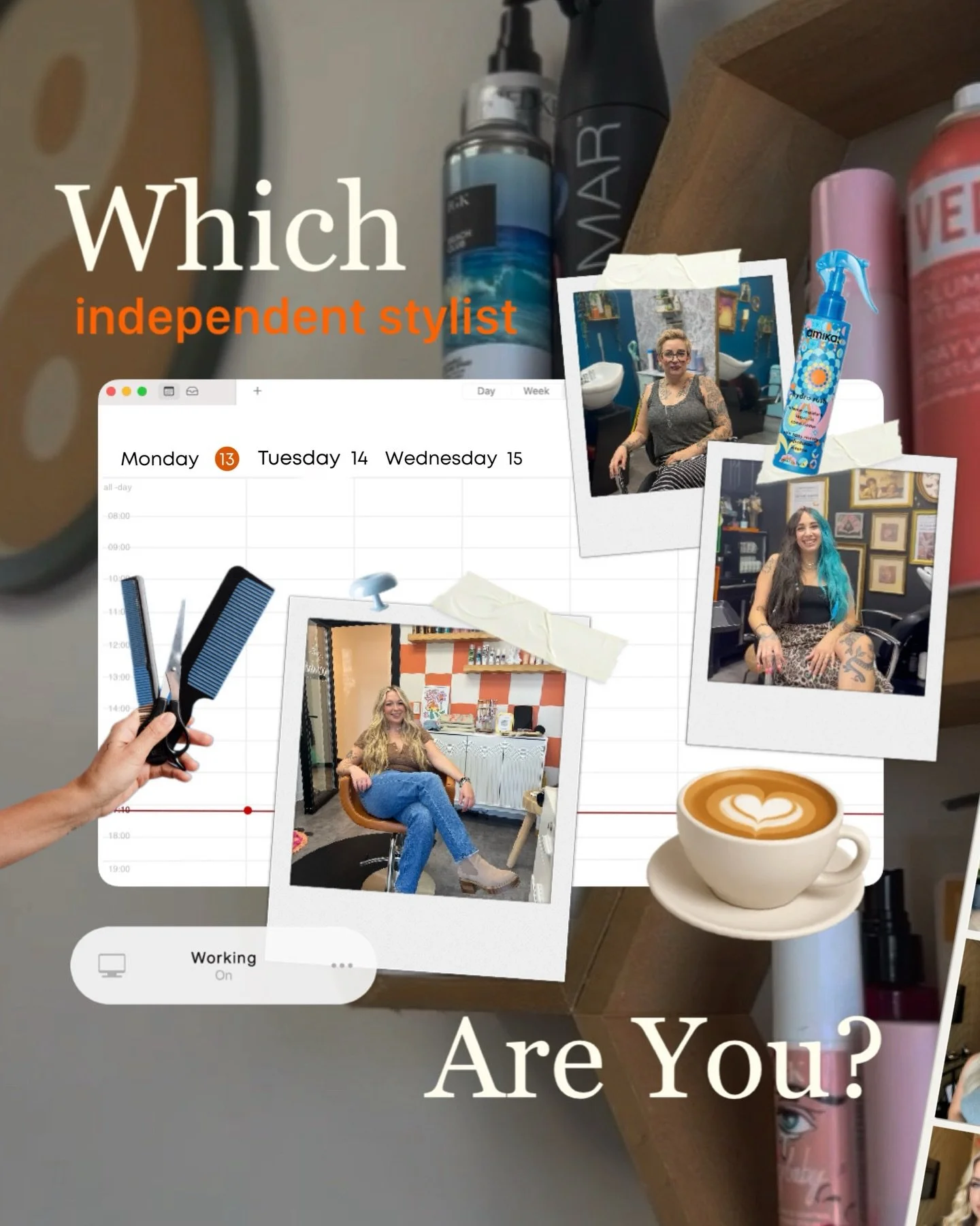 Which AIRE stylist are you 👀✨

The fully booked one 📅
The aesthetic one 🧡
The bet on yourself one 🔑

Or the one you&rsquo;re becoming&hellip;

because that&rsquo;s usually how it starts 😉

If you are ready for your success story, DM &ldquo;SPRIN