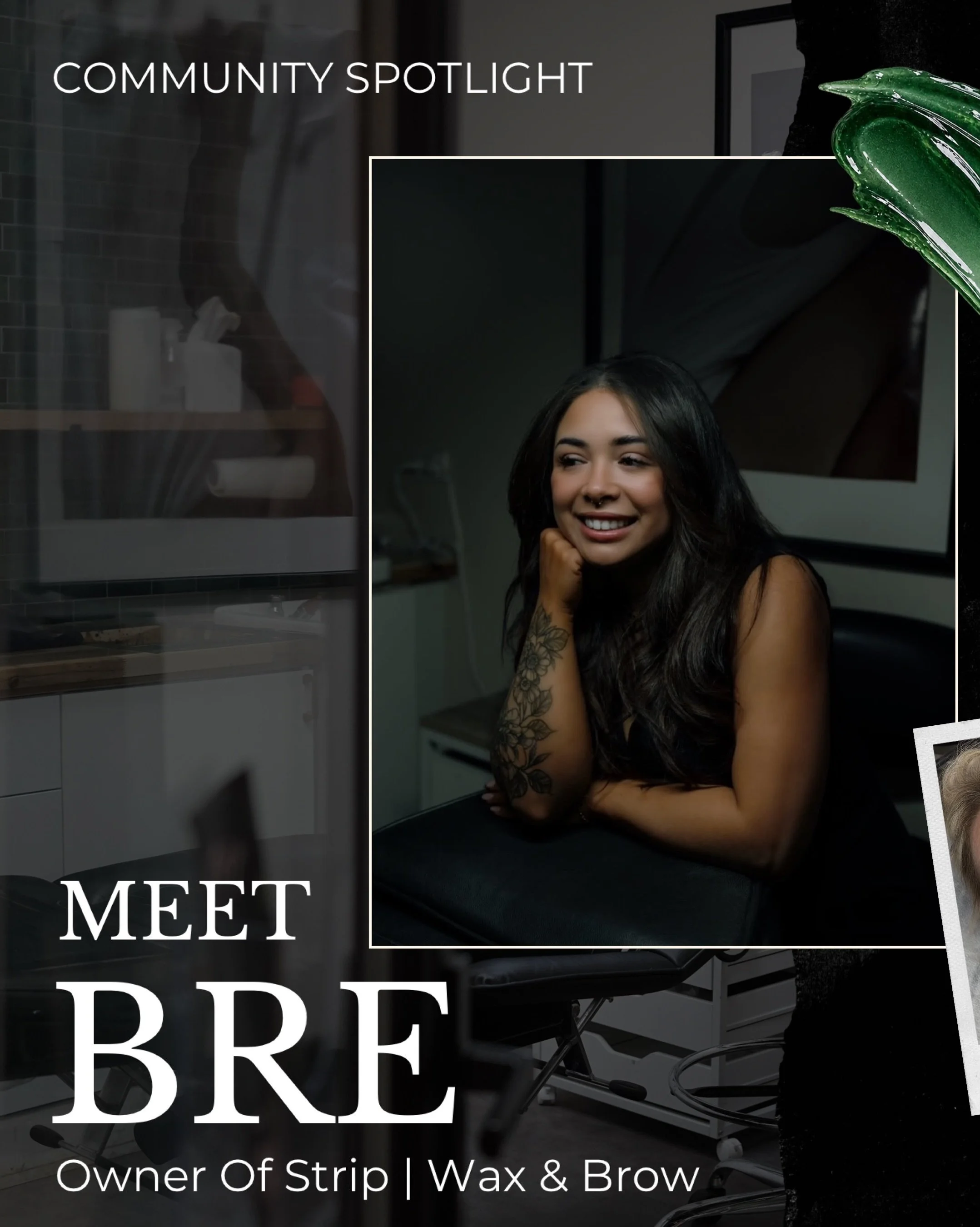 Meet Bre, our Brazilian + brow specialist in Suite 406 ✨ 

She&rsquo;s been in the industry for 15 years, and if STRIP has ever caught your eye, that&rsquo;s no accident! Bre also has a degree in marketing, which definitely explains why her brand is 