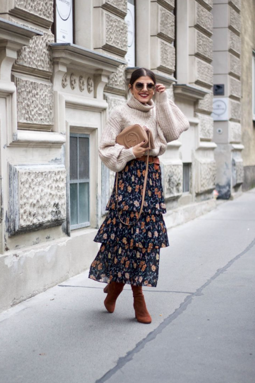 Anna Jane Fall Maxi Skirts Fall Midi Skirts Top