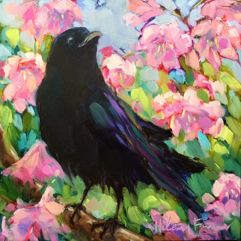 HILARY_FARMER_2018_Oil-Painting-Square_CROW_AND_BLOOMS_2.JPG