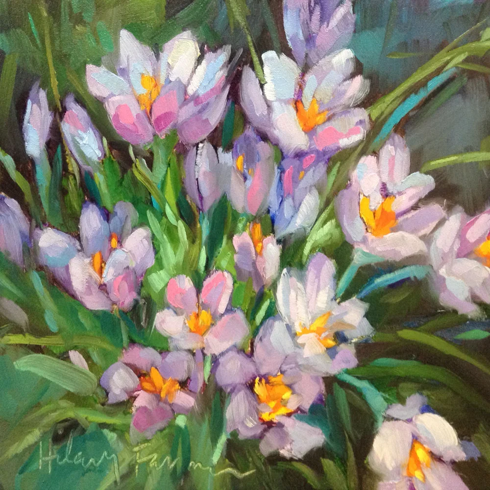HILARY_FARMER_2018_Oil-Painting-Square_FIRST_CROCUSES.JPG