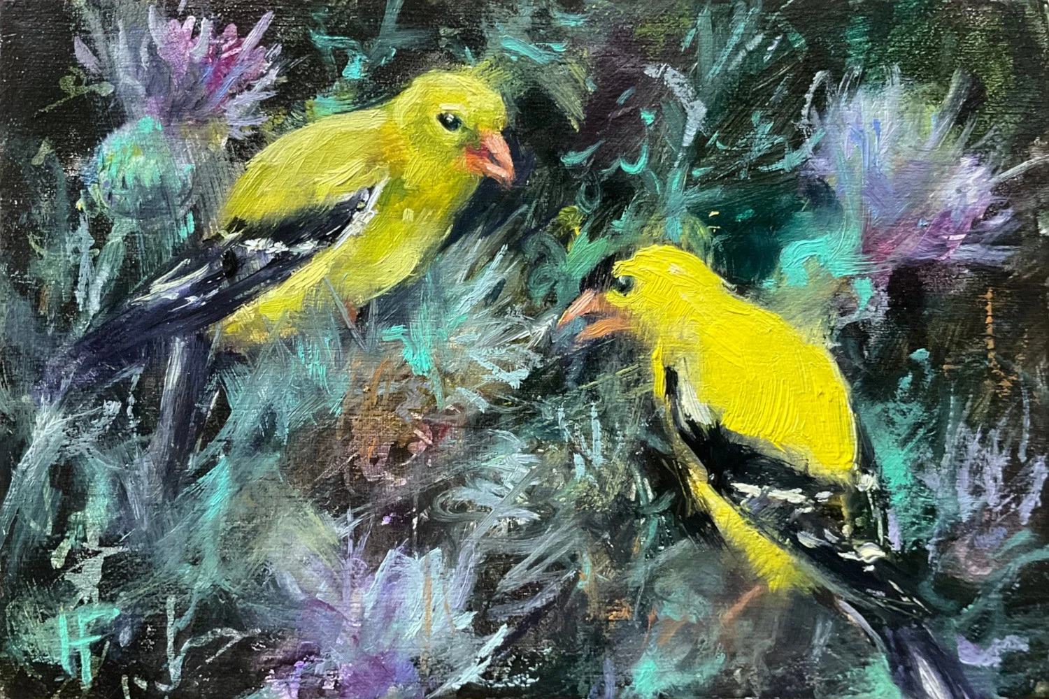 HILARY_FARMER_2026_Ink-Oil-Painting-Horizontal_GOLDFINCH-PAIR.jpg