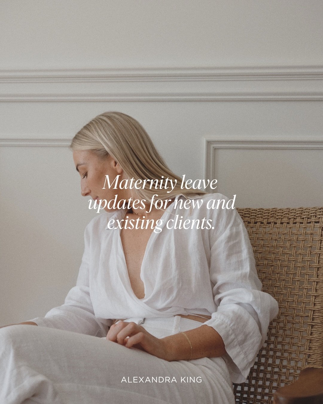 A little clinic update, and a very big thank you to wrap up the year &hearts;️ 
I&rsquo;ll be going on maternity leave from the end of February until August/September, 2026.

If you are wanting support before I go on leave, I do have some availabilit