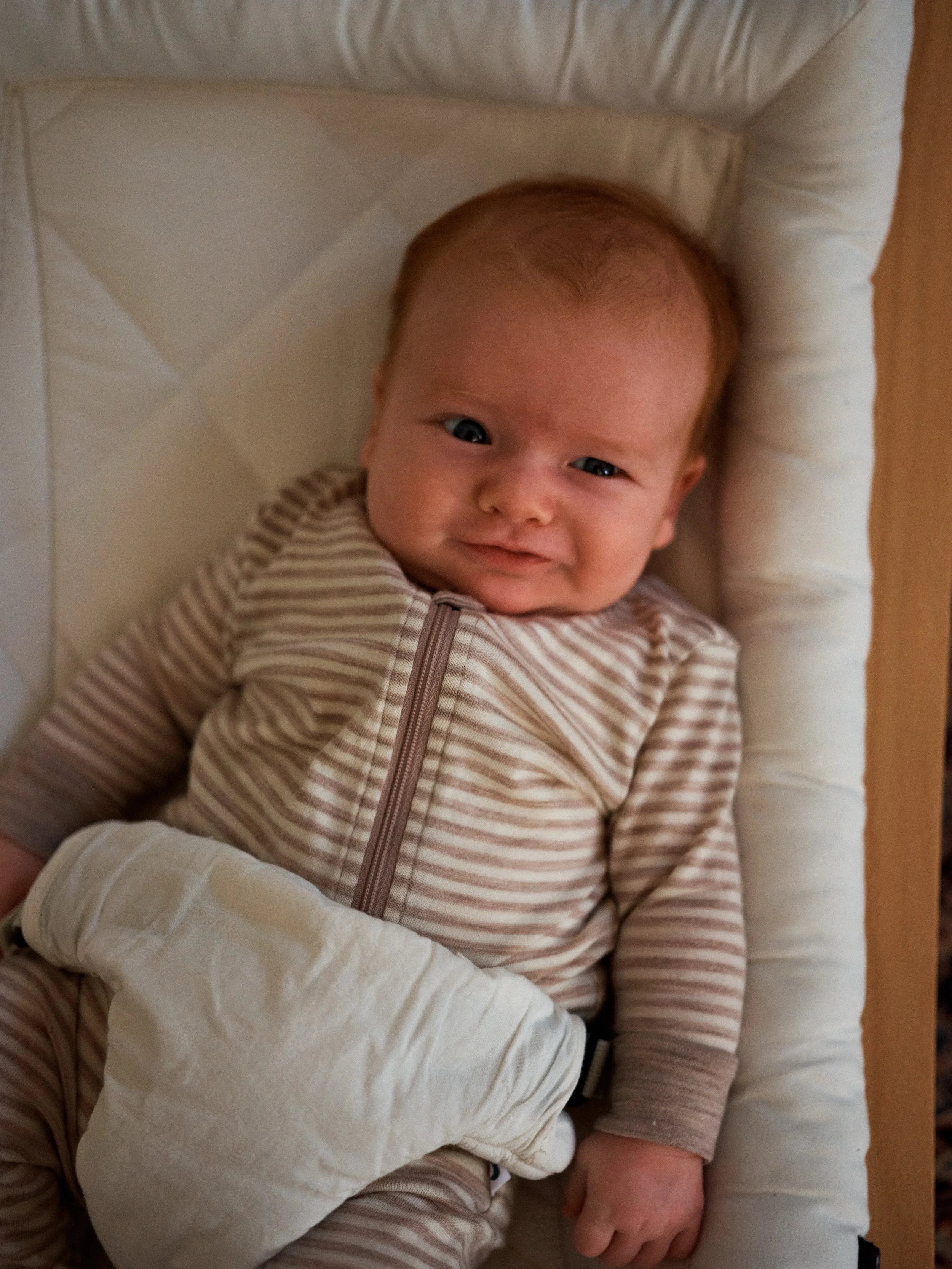 Seven weeks with our beautiful little girl. It hasn&rsquo;t been the easiest start for her, and certainly not the slow, intentional postpartum I imagined, but through it all, she&rsquo;s remained the calmest, happiest little soul. 

As much as this s