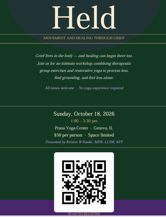 Held: Movement and Healing Through Grief