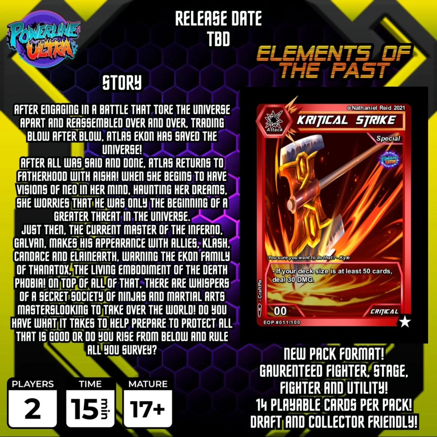 Elements Of The Past!

Now that the universe is saved and Atlas now has the Powerline power within him, he's gonna take to Aisha and be there as a father for her! When Aisha comes to her father, telling him she's been having visions of some monster h