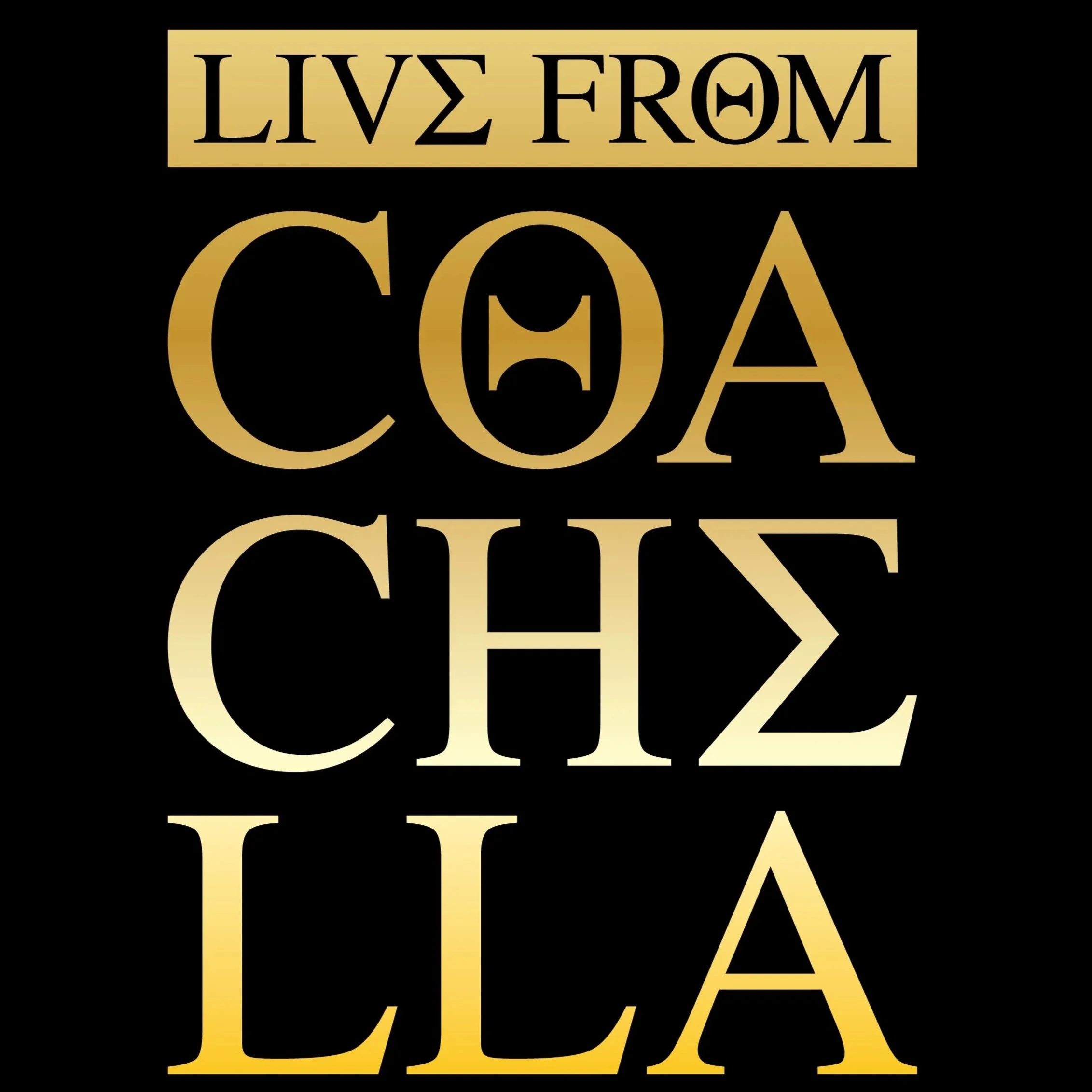 Live From Coachella Program Cover