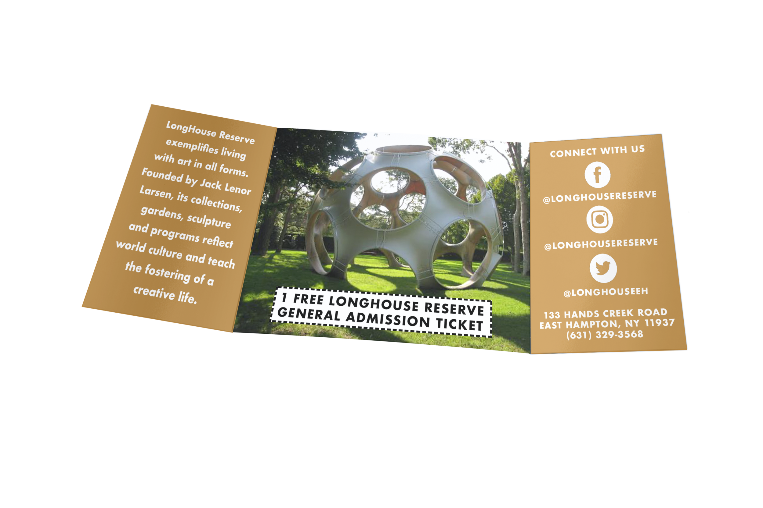 Open view of the mailer