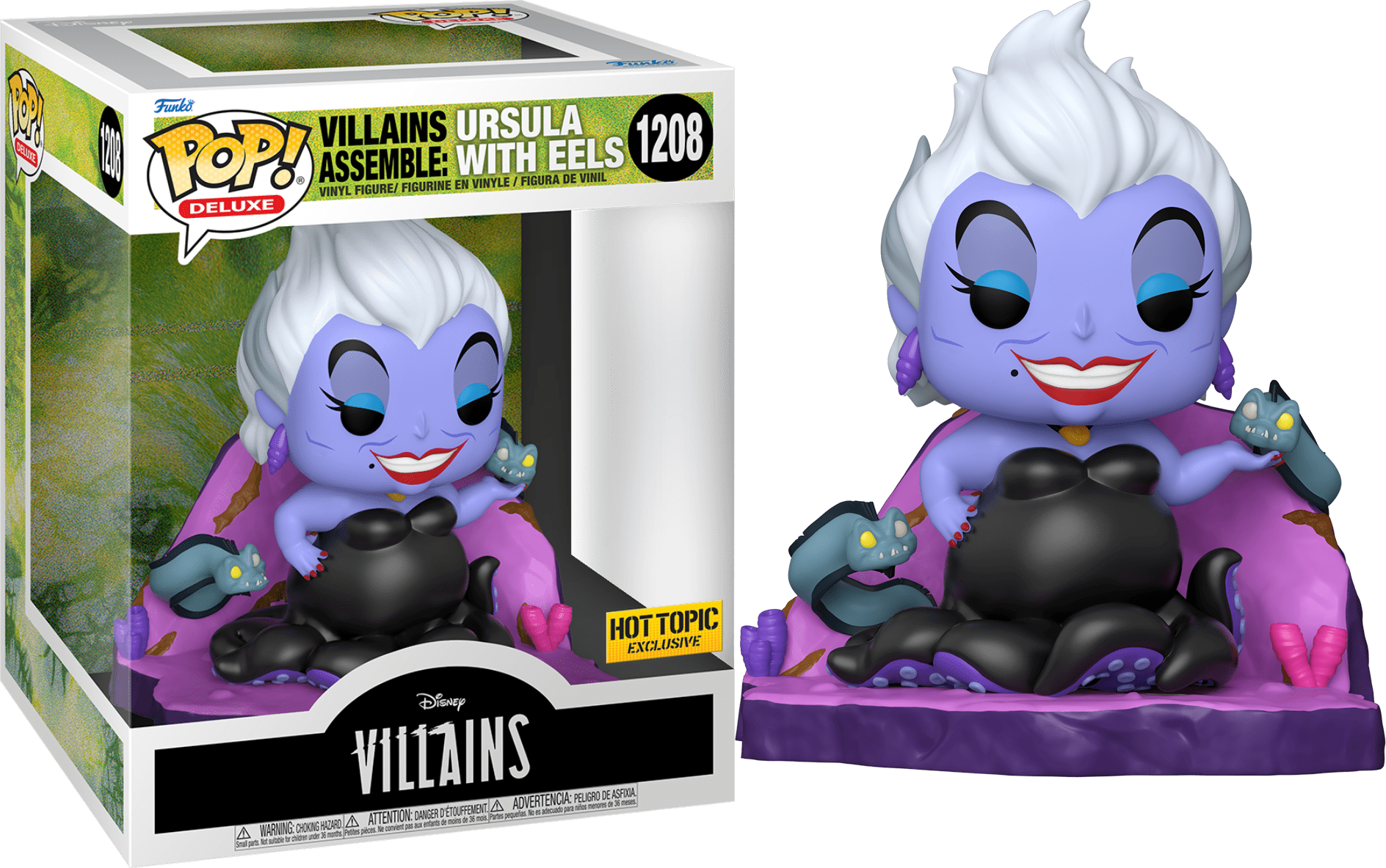 Funko Pop! Disney – Ursula with Eels #1208