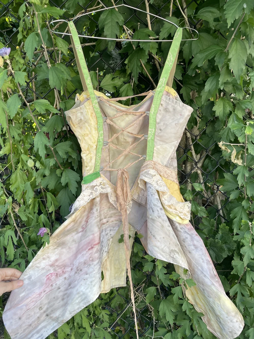LOGAN BLAGG Monstera Dress  LAGOON