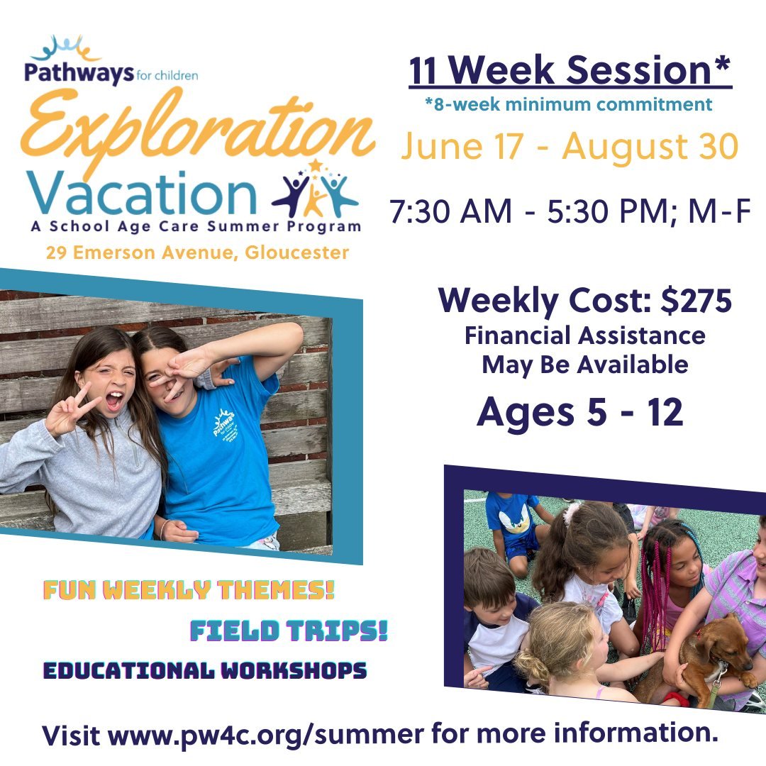 For more information about our school-age summer program, Exploration Vacation, visit www.pw4c.org/summer!