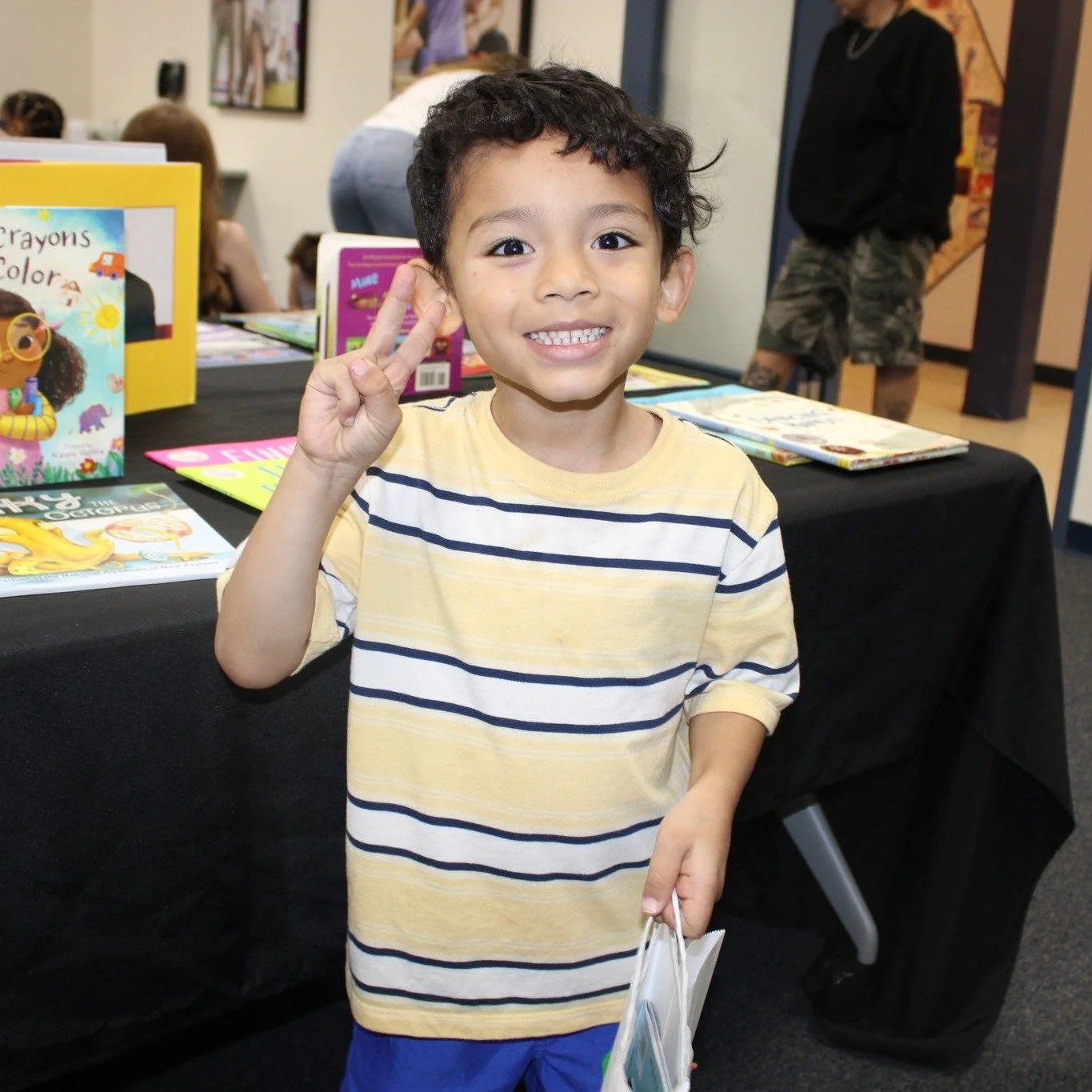 Happy FriYAY! 📚✨

Pathways students enjoyed a Book Fair this week! Pictured are just a few of our enthusiastic readers selecting their next great book.

A special thank you to Kathy Wilson, Volunteer Manager, along with the many volunteers and staff