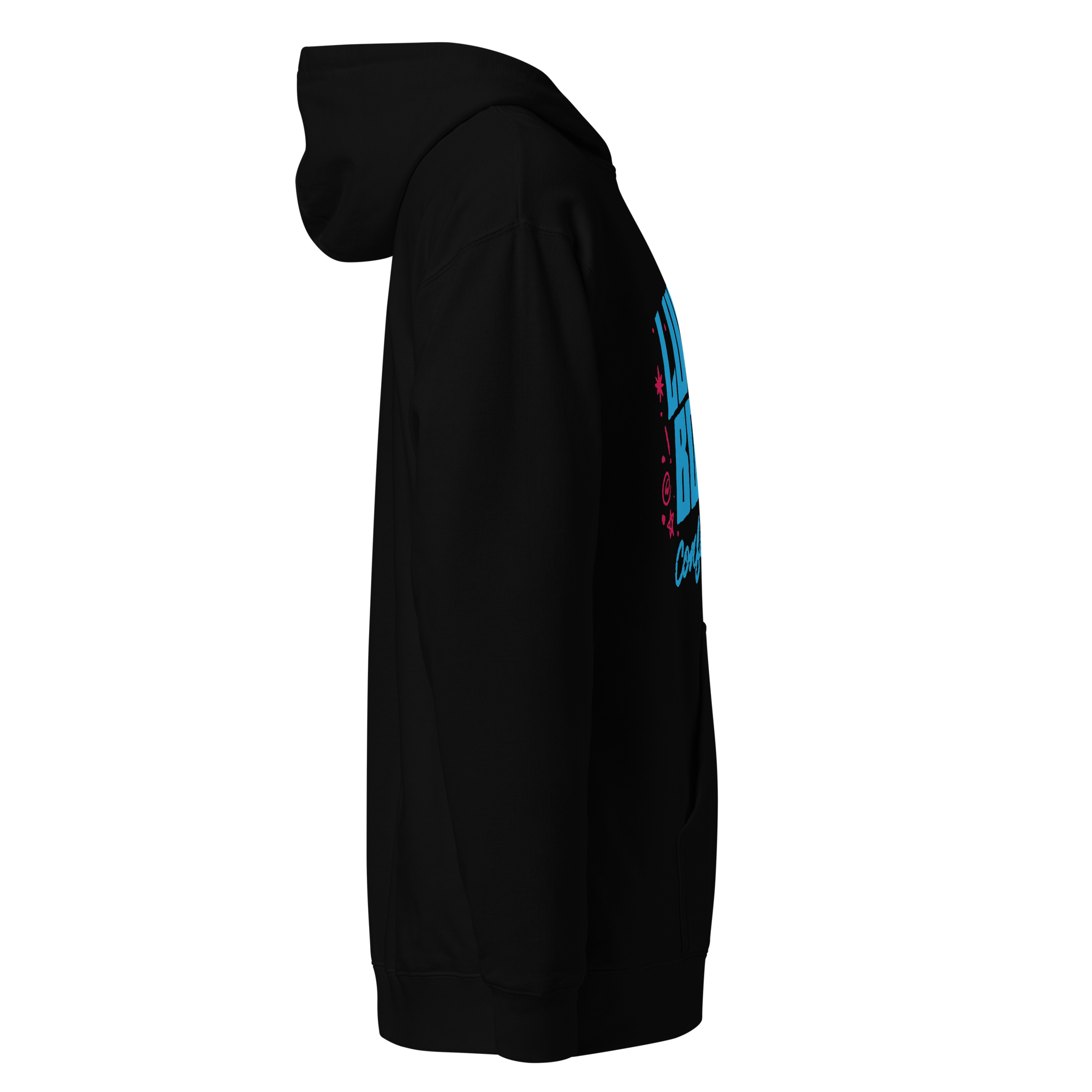 Lucky Boys Confusion So Many Feelings Unisex Pullover Hoodie Mockups-Black-right.png