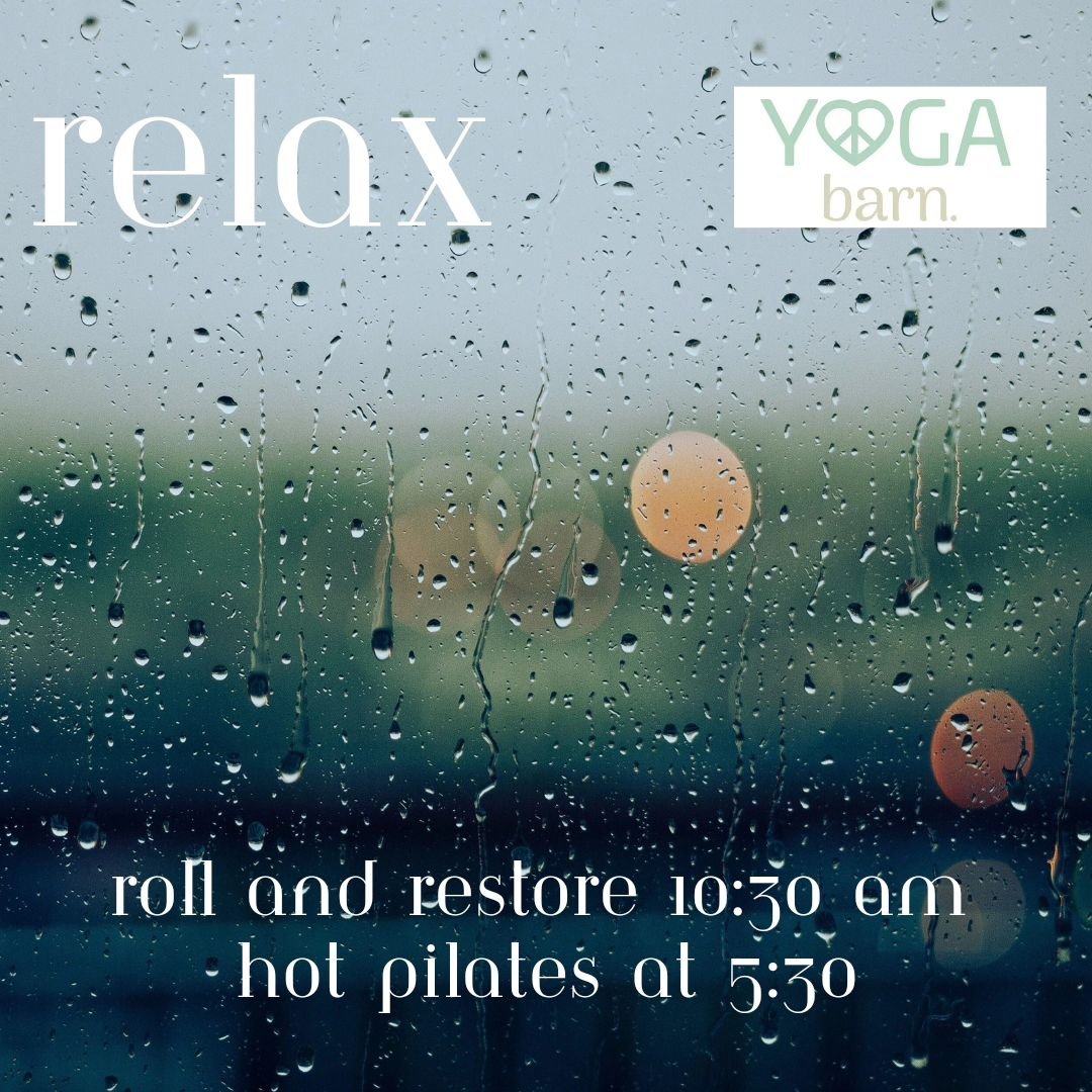 What to do when it rains ? 

Relax 

And 

Yoga :)

See you soon !

#yogabarn