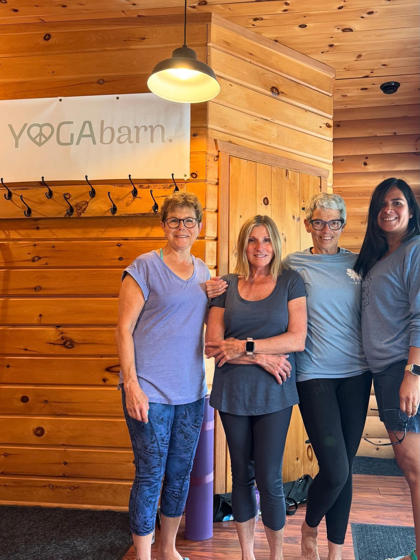 Thinking about Danica, her family and friends at the Yoga barn today is blue day.