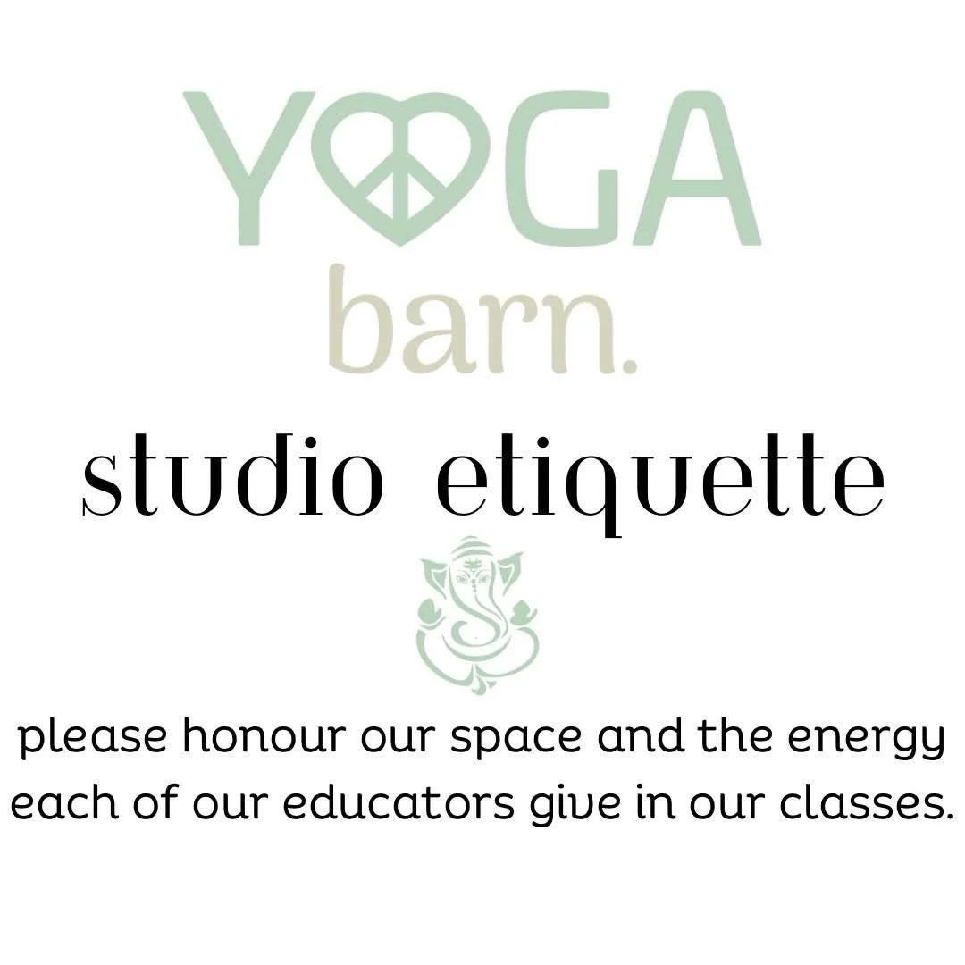 ✨ Studio Etiquette Reminder ✨no phones, no , smart watch alarms no notifications 🔔 during Savasana :) 

As educators, our teachers put a lot of thought and preparation into each class&mdash;before you even arrive. They also create a calm and nourish