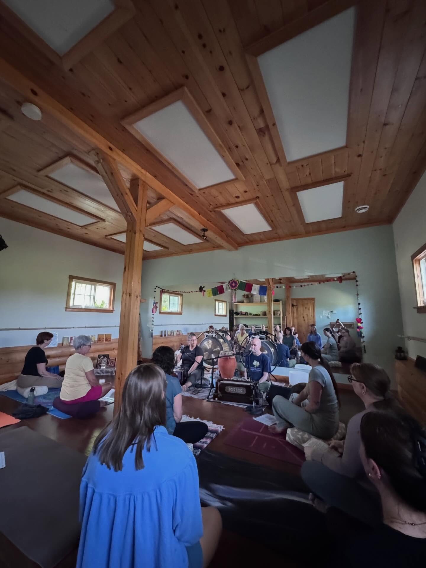 What a beautiful evening of connection, music, and community. ✨

Tonight&rsquo;s Kirtan with Lotus Sound filled our studio with joy, presence, and heartfelt energy. To hear everyone&rsquo;s voices come together in song, creating a space of unity and 