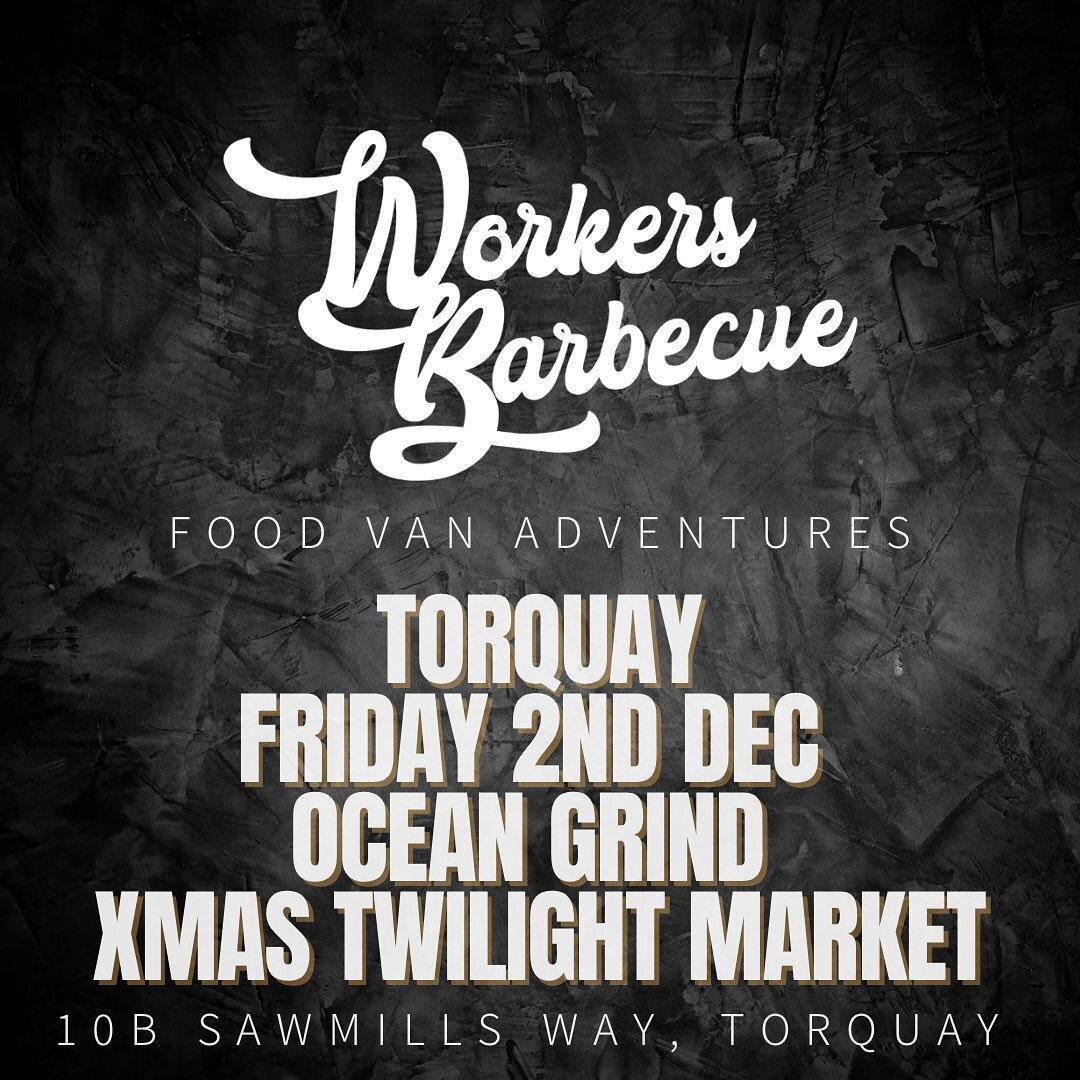 We&rsquo;re coming for you Torquay! 🏖 

Joining some awesome crew @oceangrind for their Xmas Twilight Market this Friday the 2nd Dec&hellip; Come say HOWDY! 🍔 🍗 🍖 

(This means no delivery on Friday night&hellip; but business as usual Thursday &a