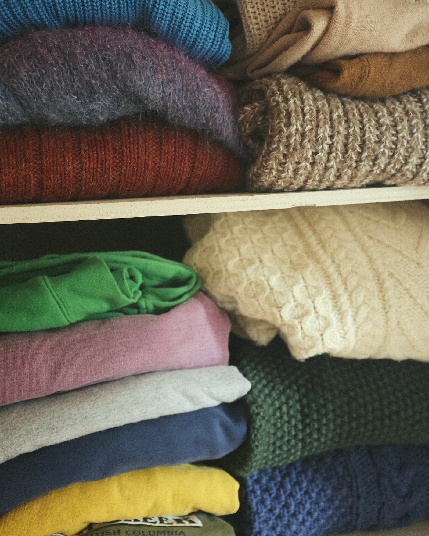 If you haven&rsquo;t done so already. Now is the time to store away those winter knits, heavy jackets and big boots! In the Pacific Northwest we benefit from having a seasonal closet.

- it creates a rhythm for twice yearly checking in with your clot