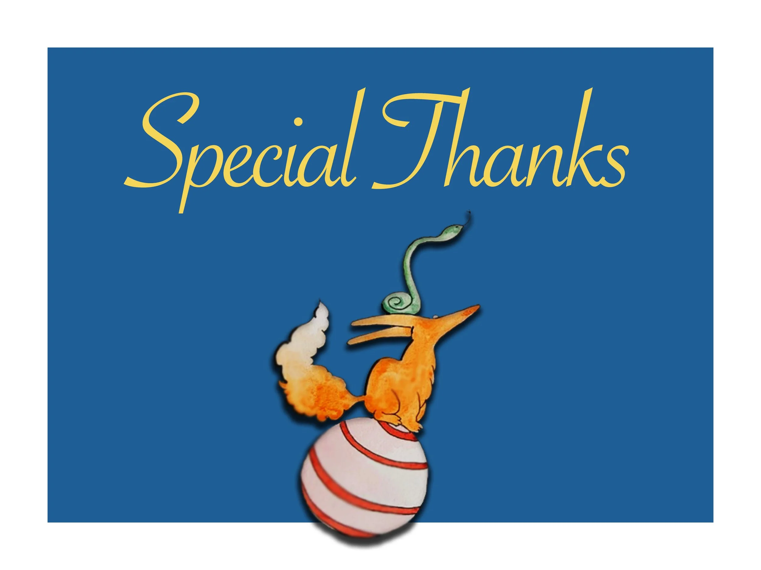 Special Thanks
